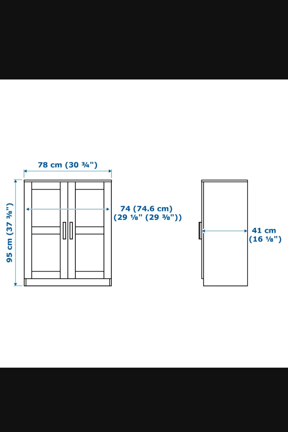 Ikea Brimnes Cabinet - photo 3