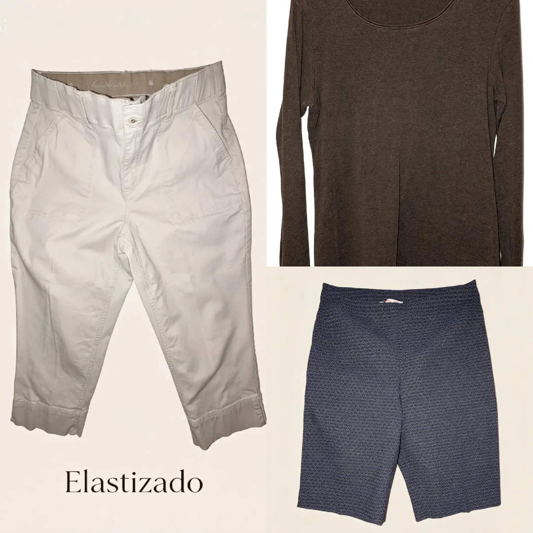 Talbots Women's Capris and Long Sleeve Shirt Bundle