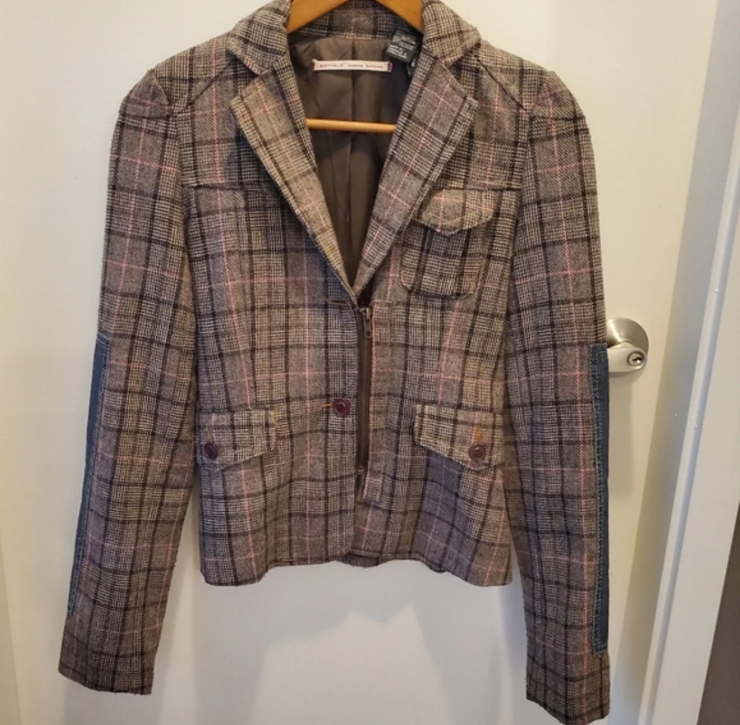 Buffalo David Bitton Plaid Blazer