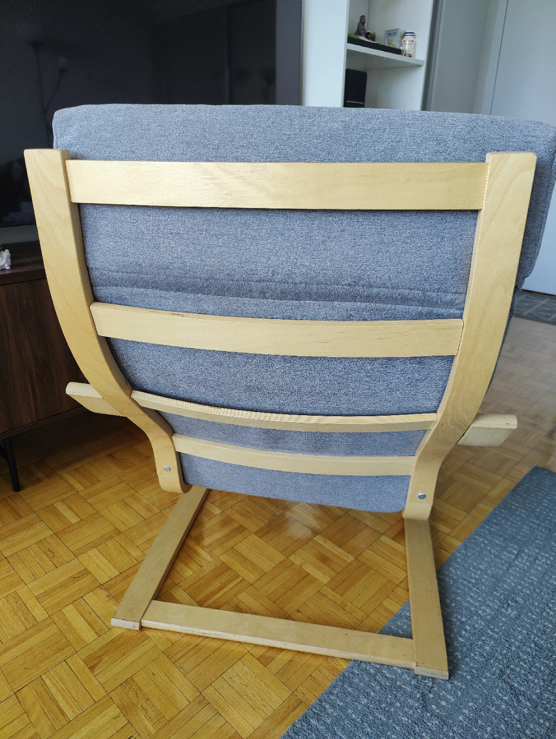Grey Poang Chair - photo 2