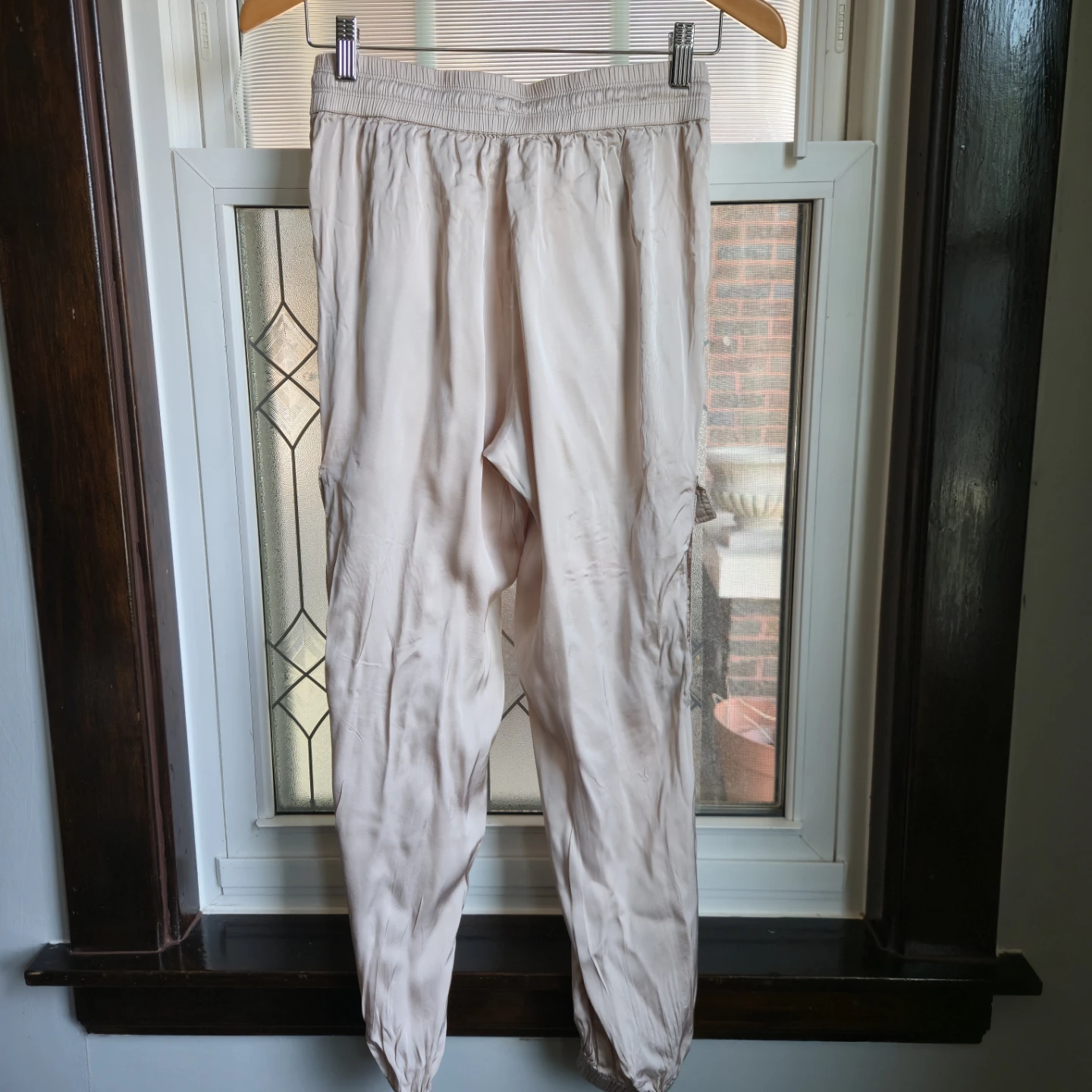 Aerie Cream Cargo Pants - photo 3