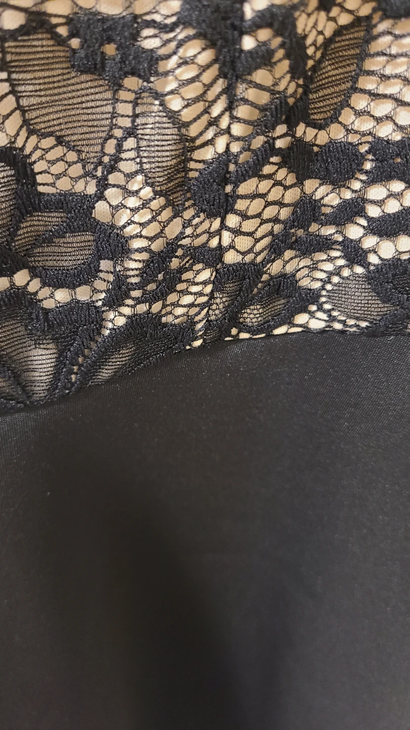 Suzy Shier Lace Bodice Dress Size L - photo 3
