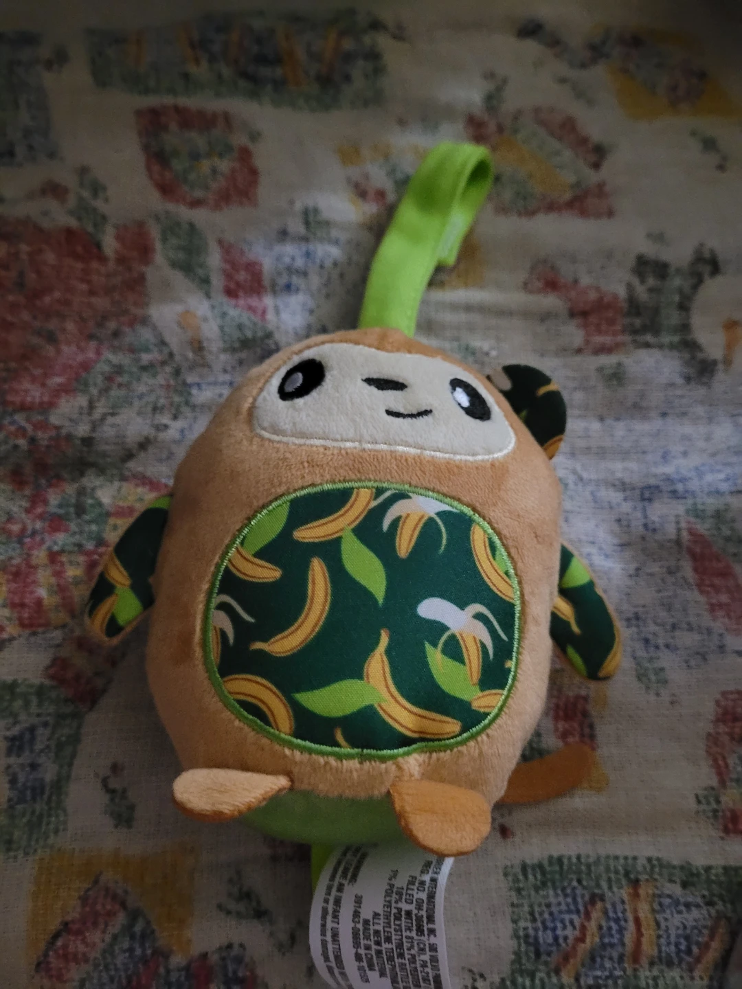 Monkey carseat baby toy