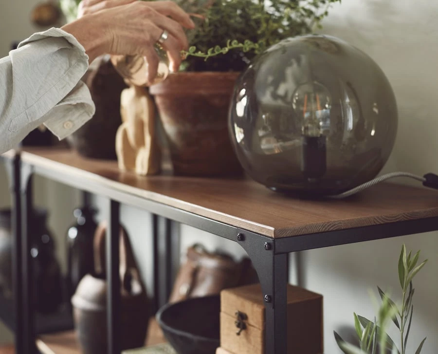 FJALLBO Shelf Unit - Black - photo 4