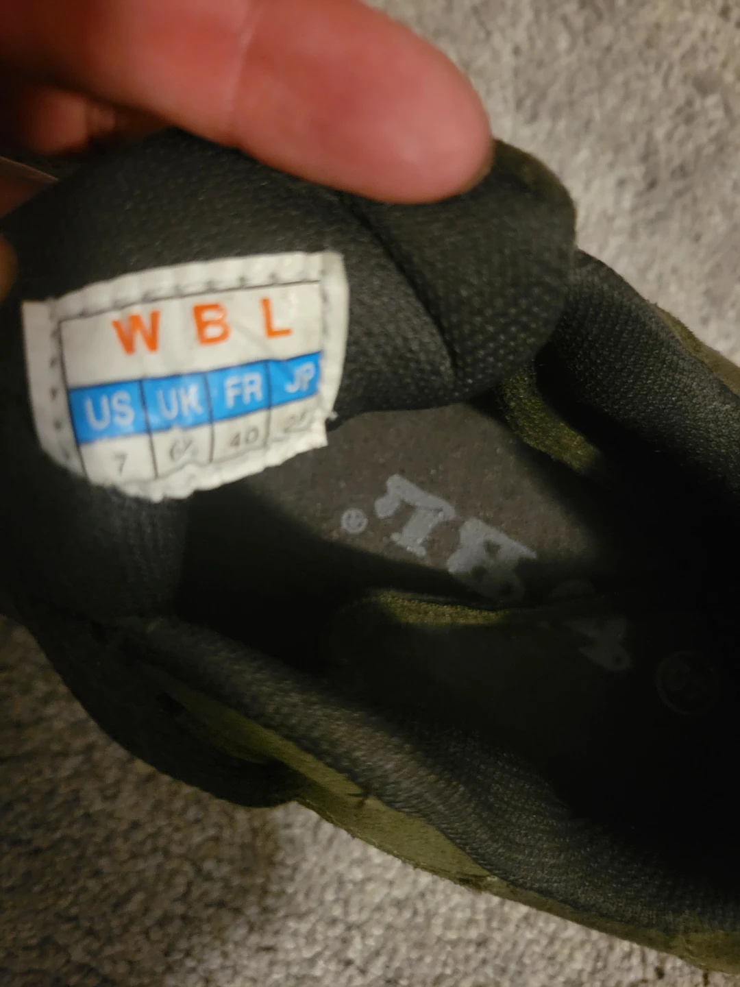 Olive Green Sneakers - US Size 7 - photo 2