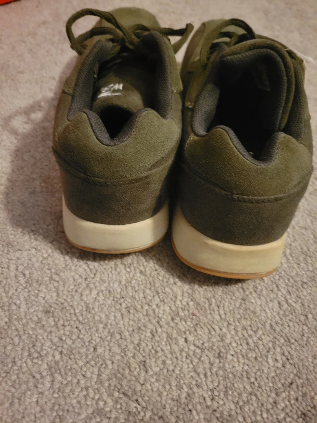 Olive Green Sneakers - US Size 7 - photo 4