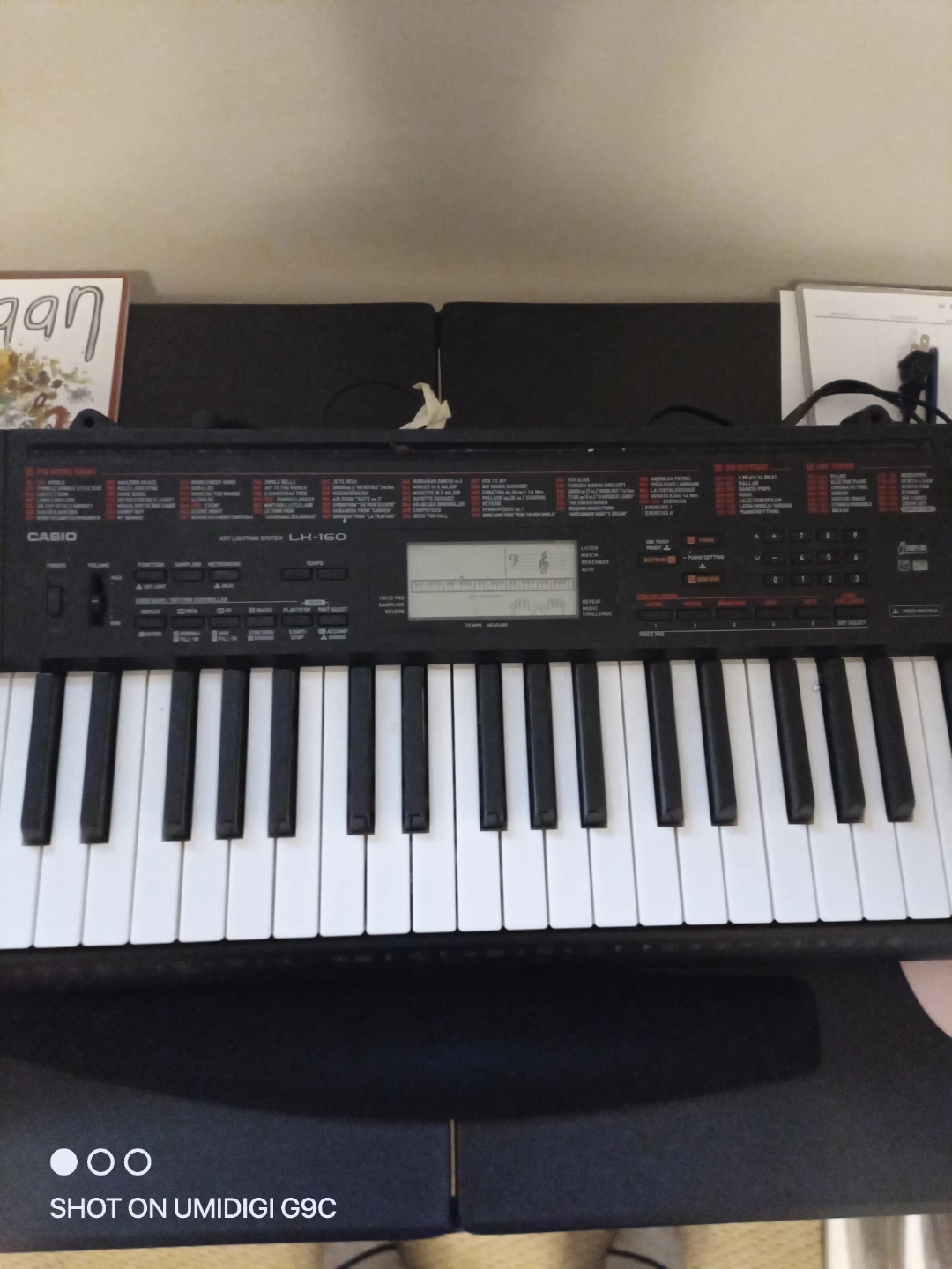 Casio LK-160 Keyboard with Music Stand - photo 2