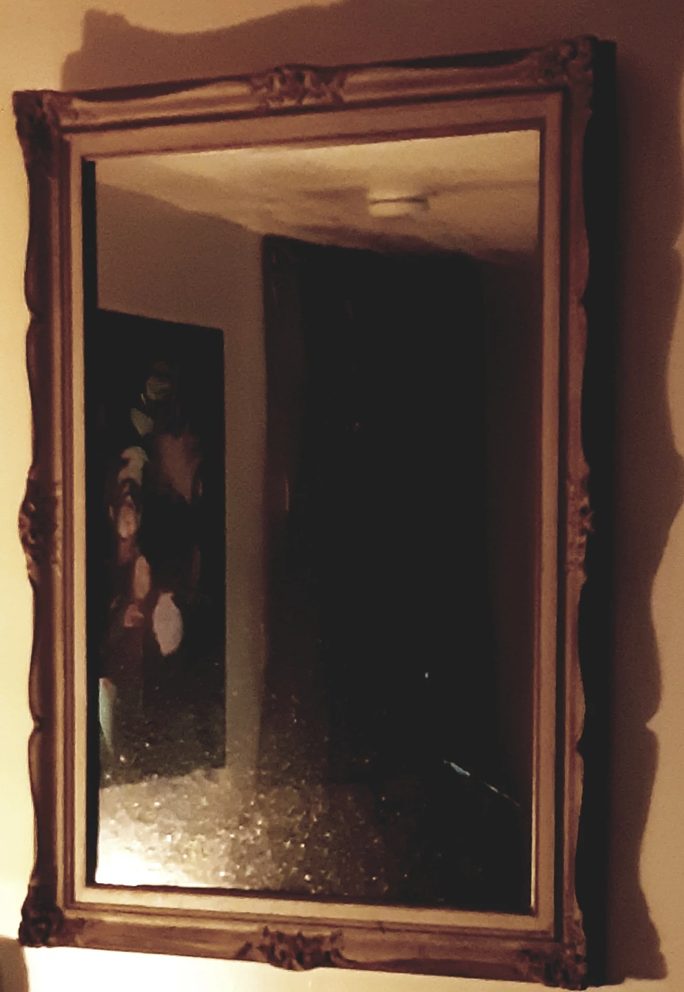 Ornate Gold Framed Mirror