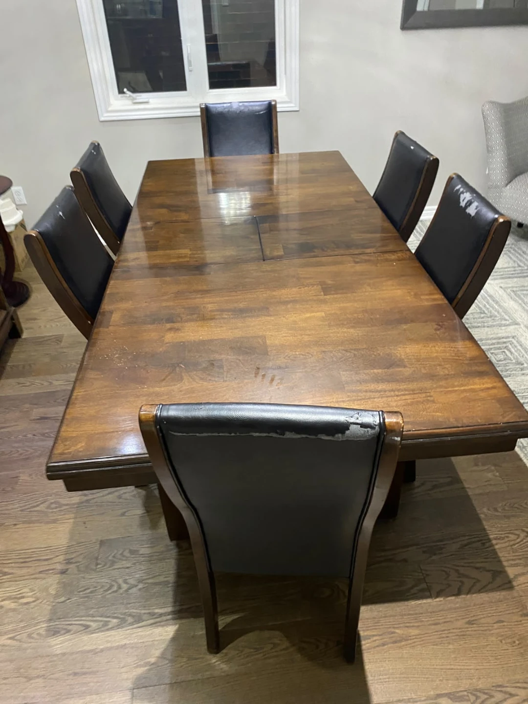 Dining room set of 7