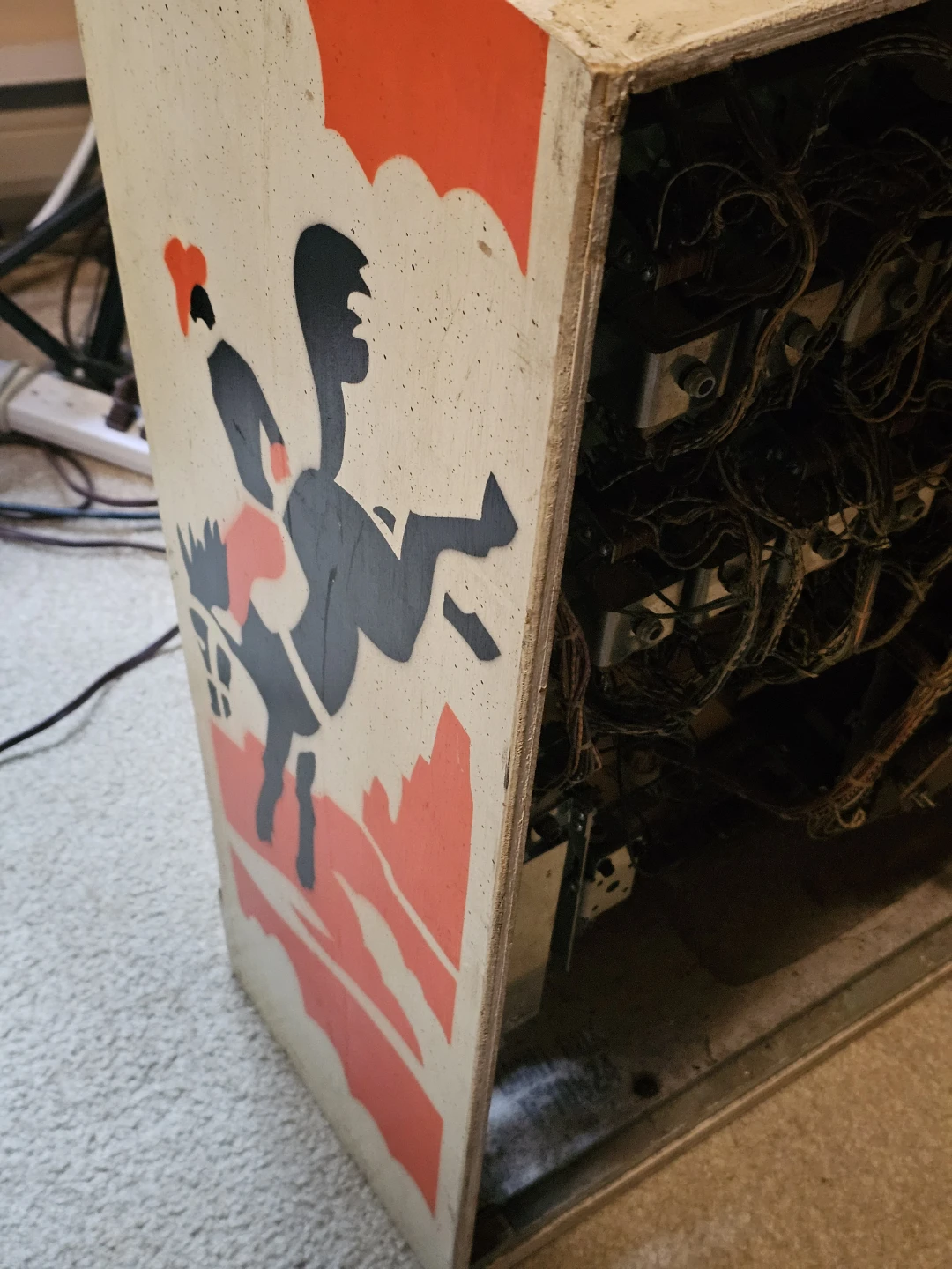 Vintage gottlieb pinball Machine head only no glass - photo 5