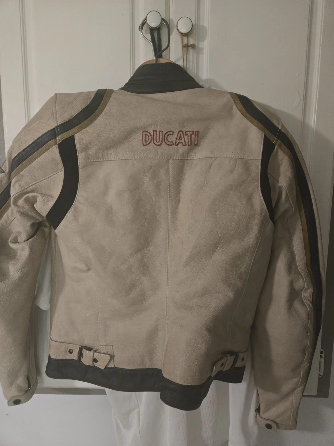MTech Ducati Meccanica Leather Motorcycle Jacket - photo 2