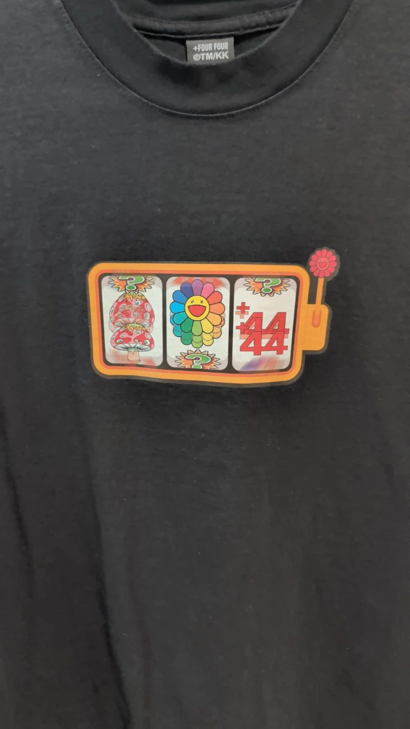 +44 Takashi Murakami Jackpot Lewis Hamilton T-Shirt - photo 2