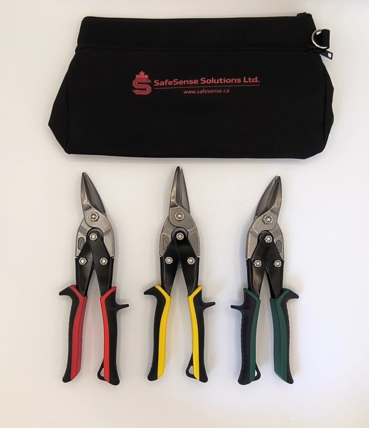 10" AVIATION SNIPS SET  (Cr-Mo) Steel | Heavy-Duty 3-Piece Set - photo 3