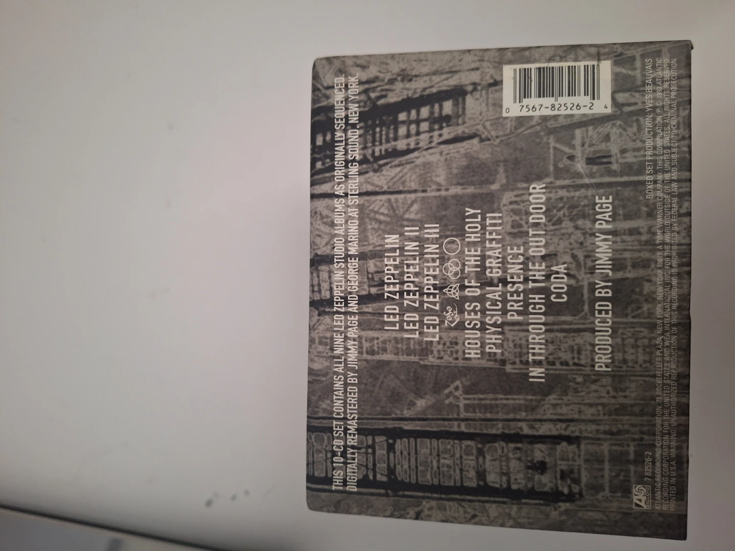 Led Zeppelin The Complete Studio Recordings Box Set - photo 5