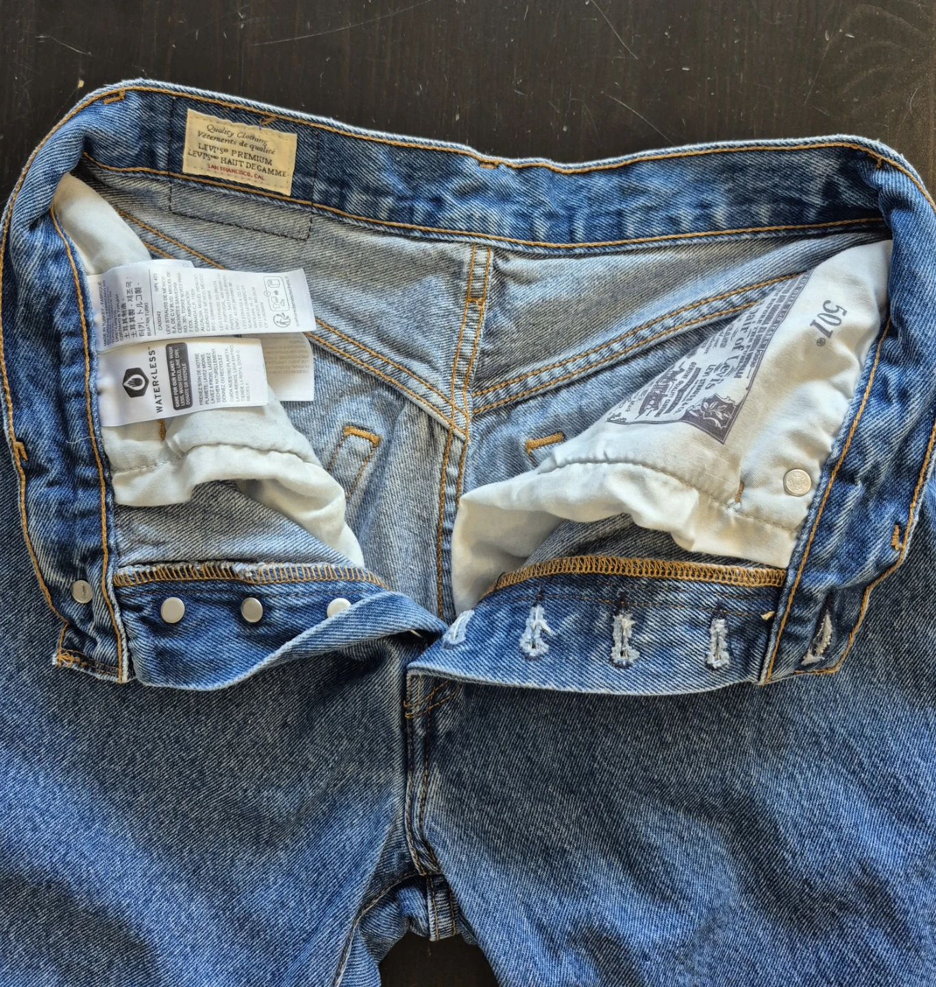 Levi's 501® Original Fit Jeans Medium Wash - photo 3