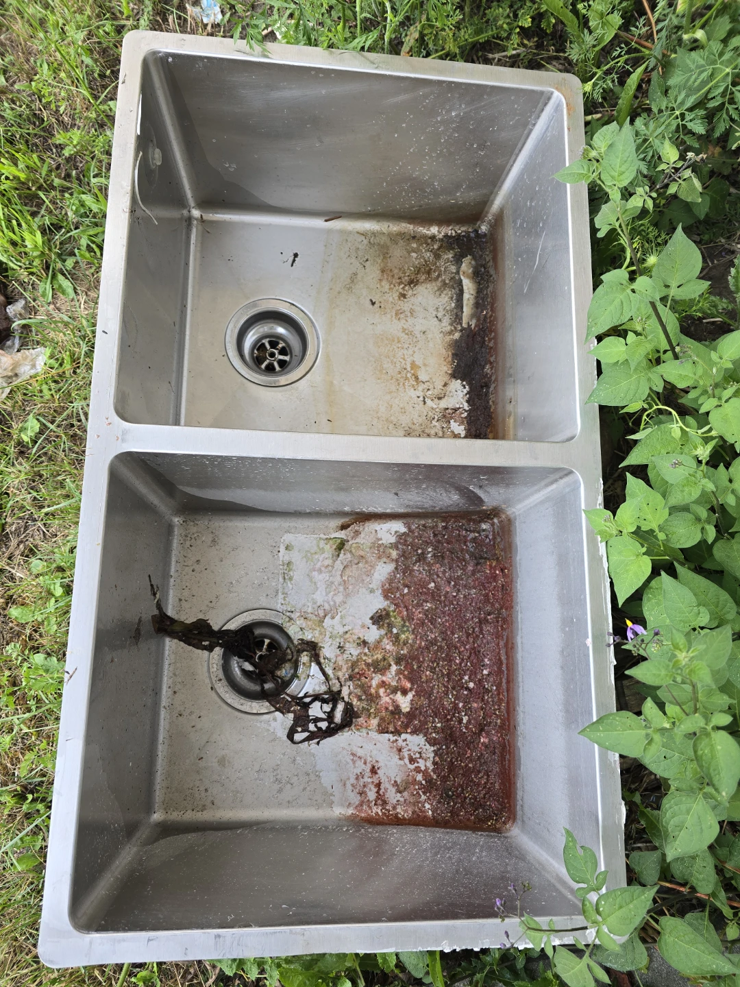 Double Kitchen Sink 33" x 22"
