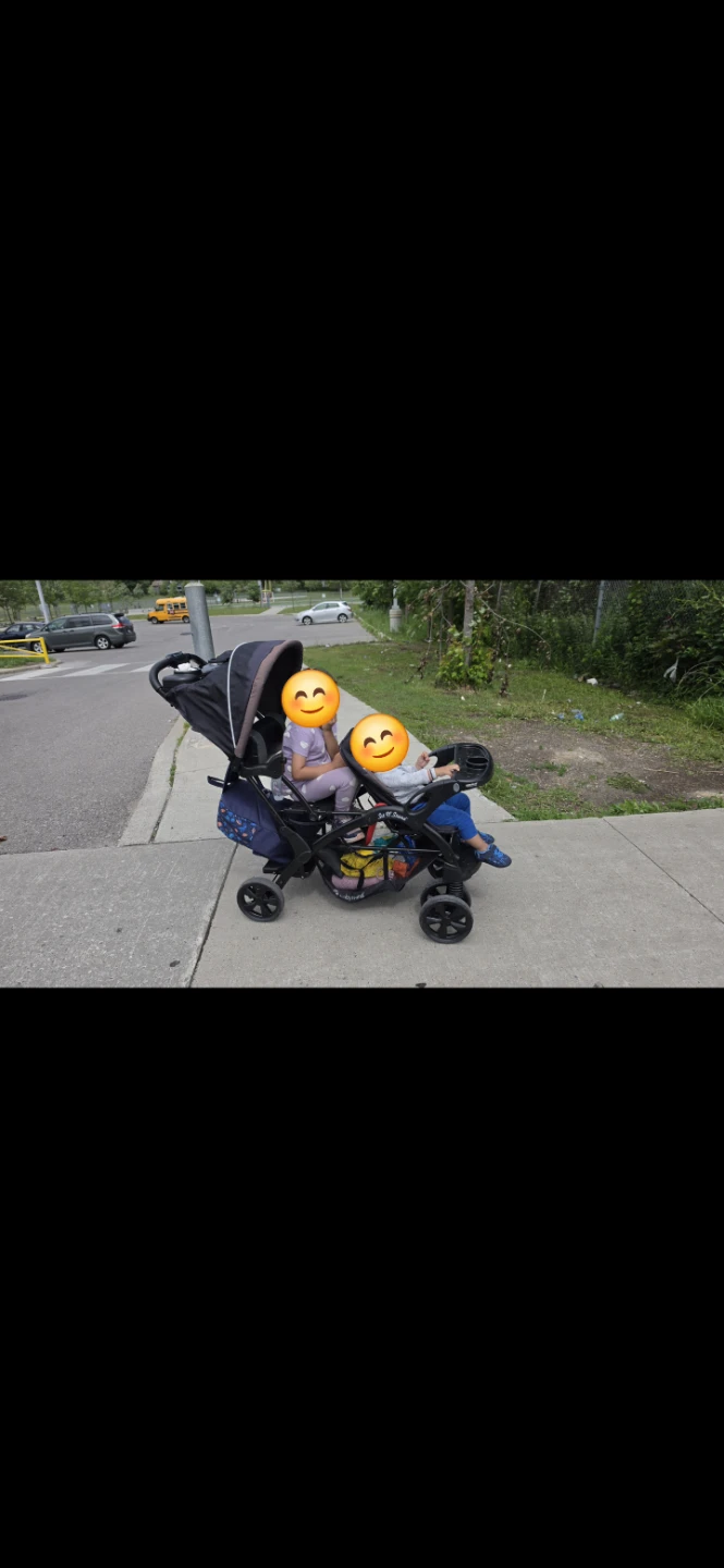Sit N Stand Twin Stroller