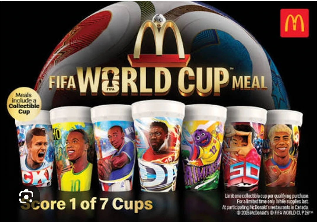 McDonald's FIFA World Cup Collectible Cup