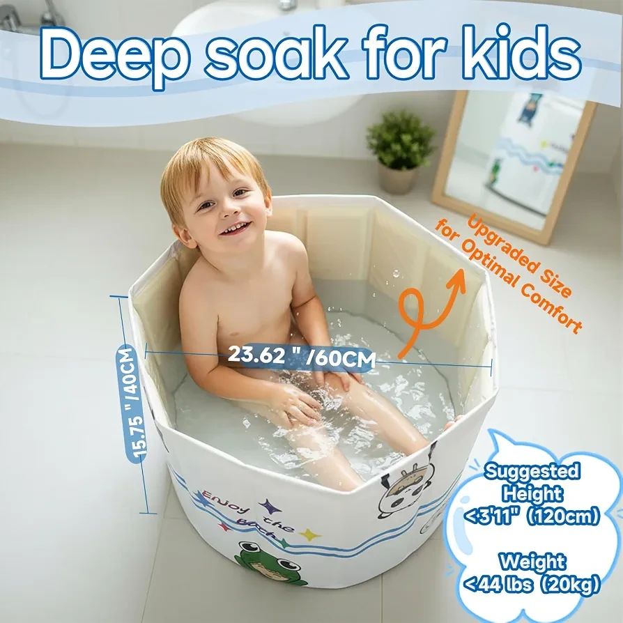 Wavyease Portable Bath Tub For Toddlers - photo 2