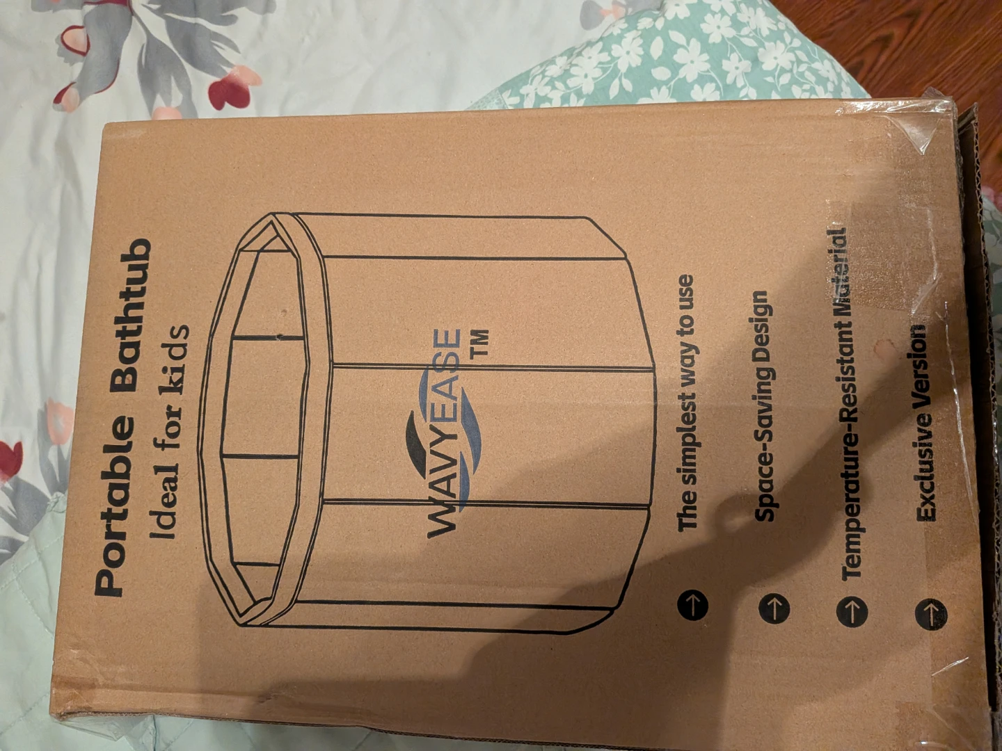 Wavyease Portable Bath Tub For Toddlers - photo 5