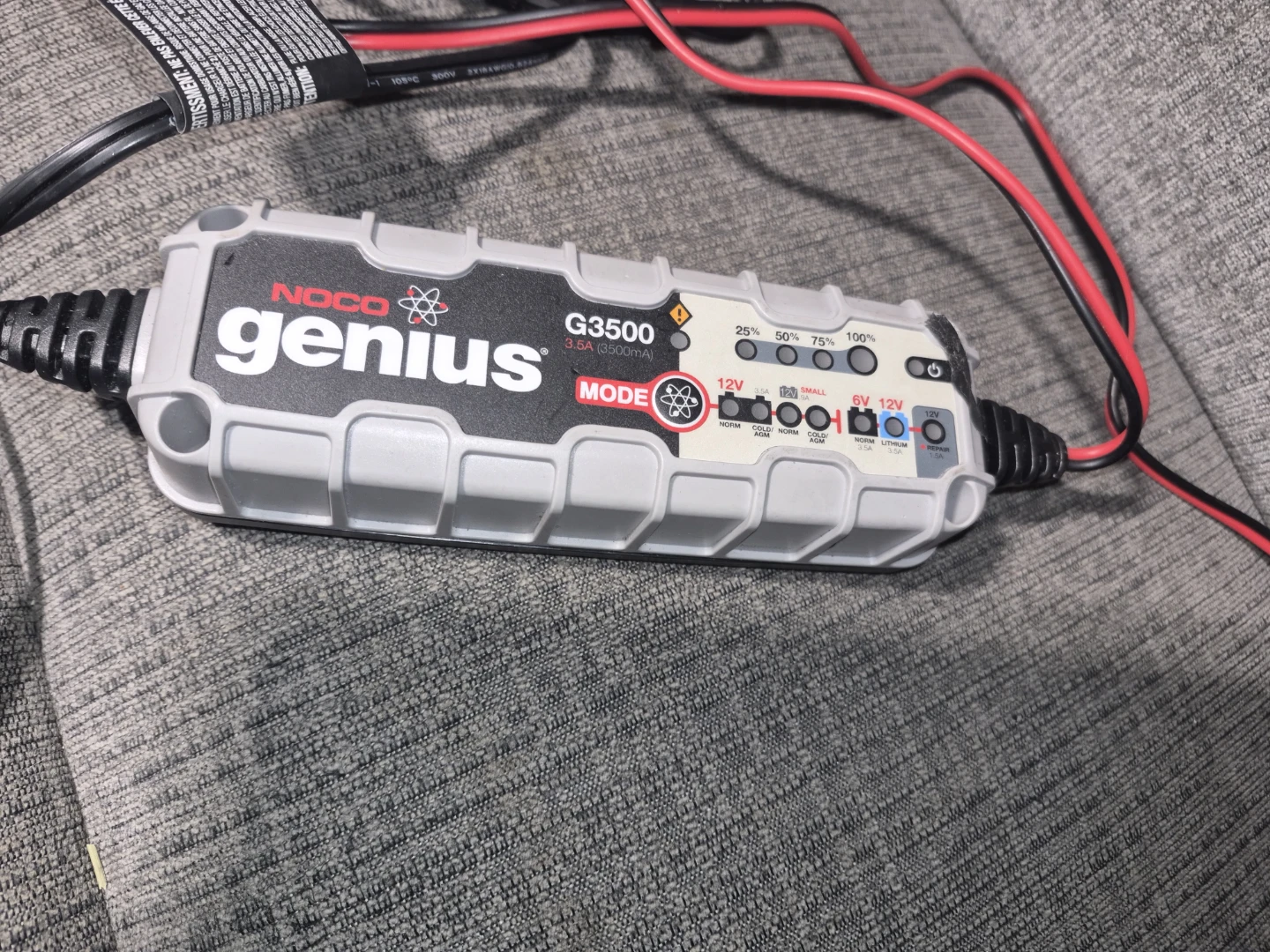NOCO Genius G3500 3.5 Amp Battery Charger - photo 2