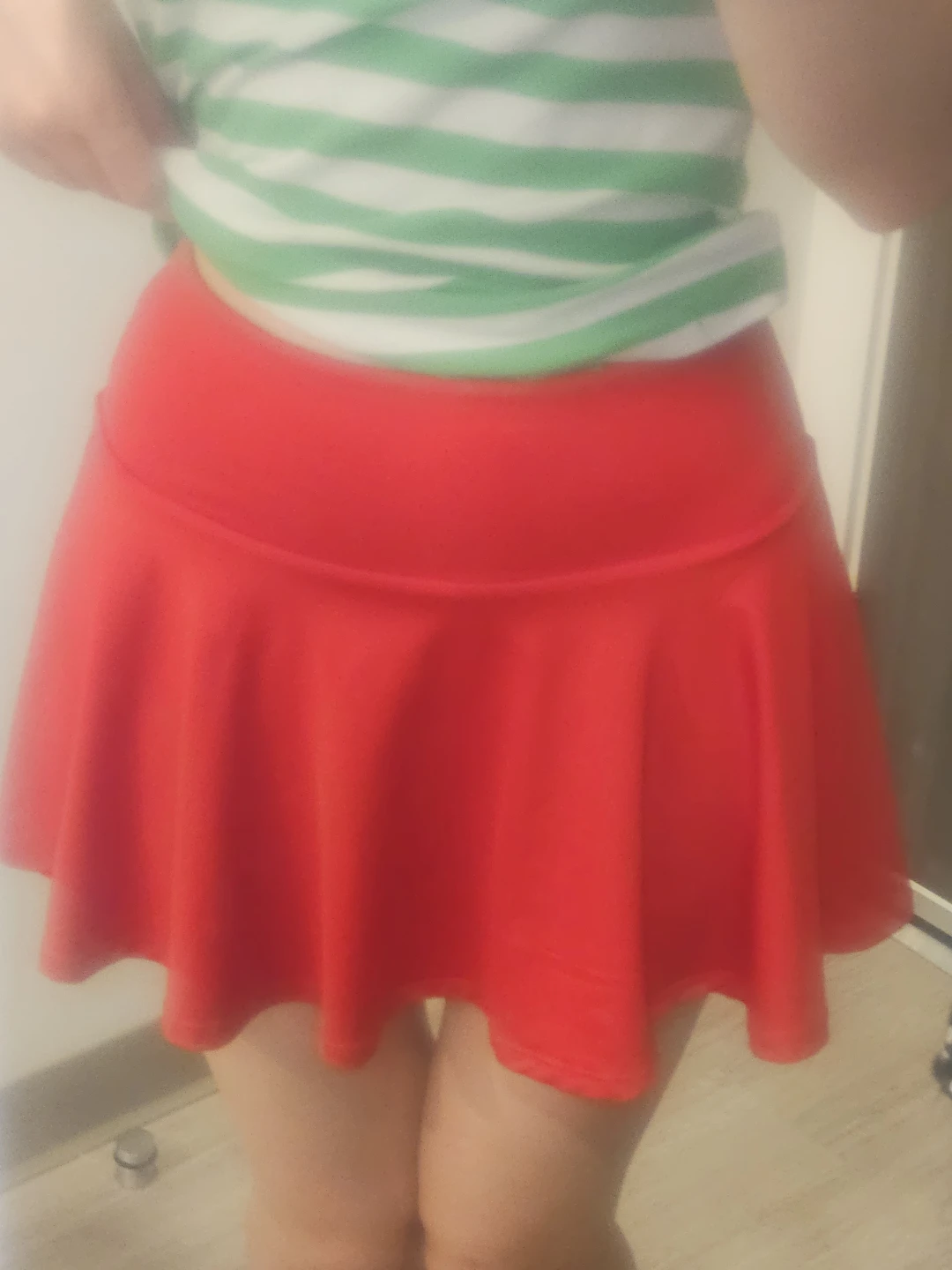 Red Pleated Tennis Skirt - photo 2