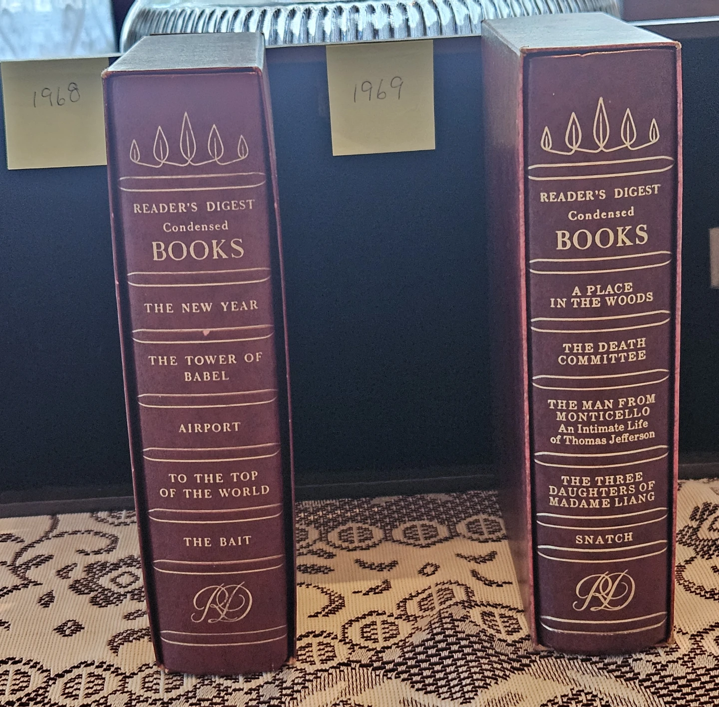 1968 & 1969 Reader's Digest Condensed Books