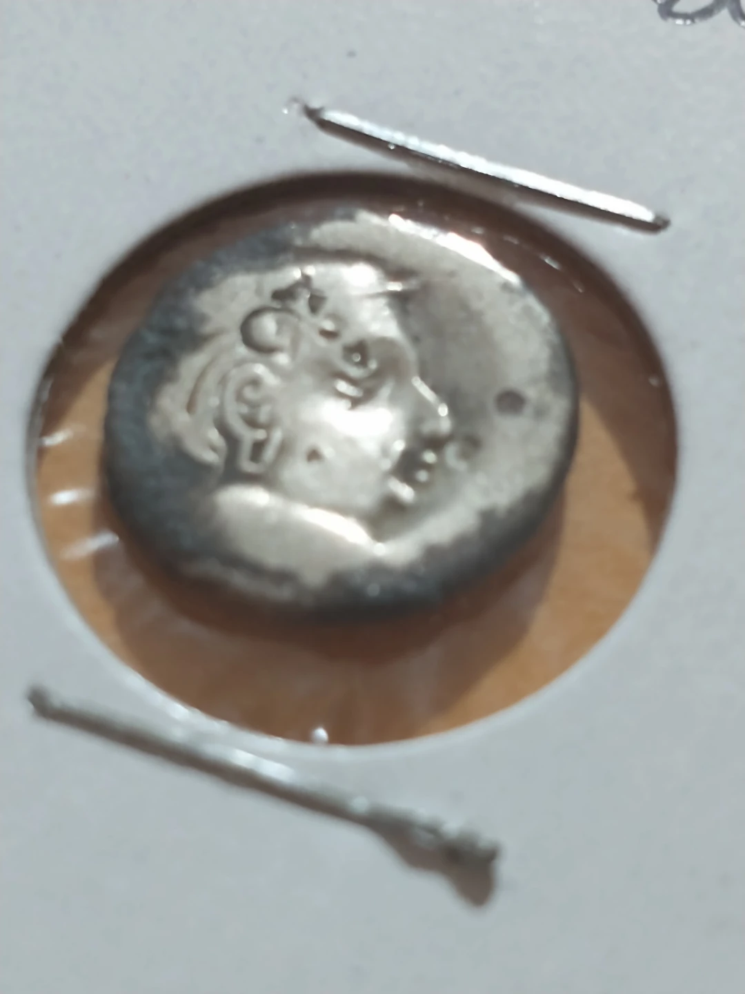 35-415 AD Kshatraps (Western Satraps) Ancient Silver Drachm #009