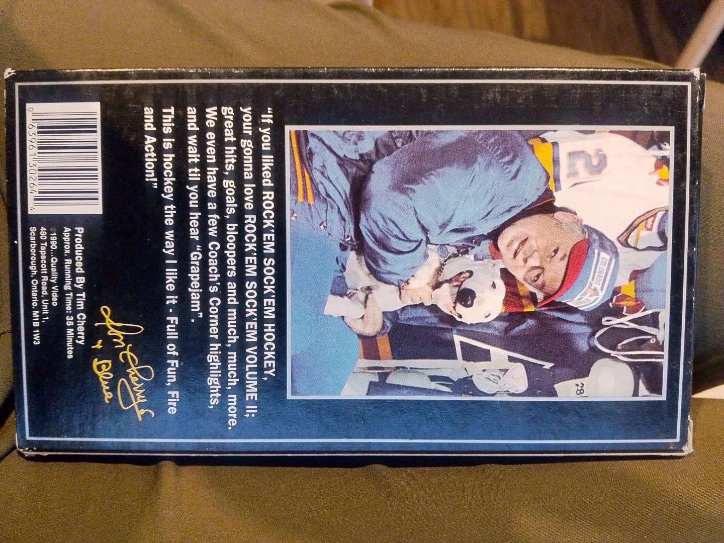 Don Cherry's Rock 'Em Sock 'Em Hockey Volume II VHS Tape - photo 2