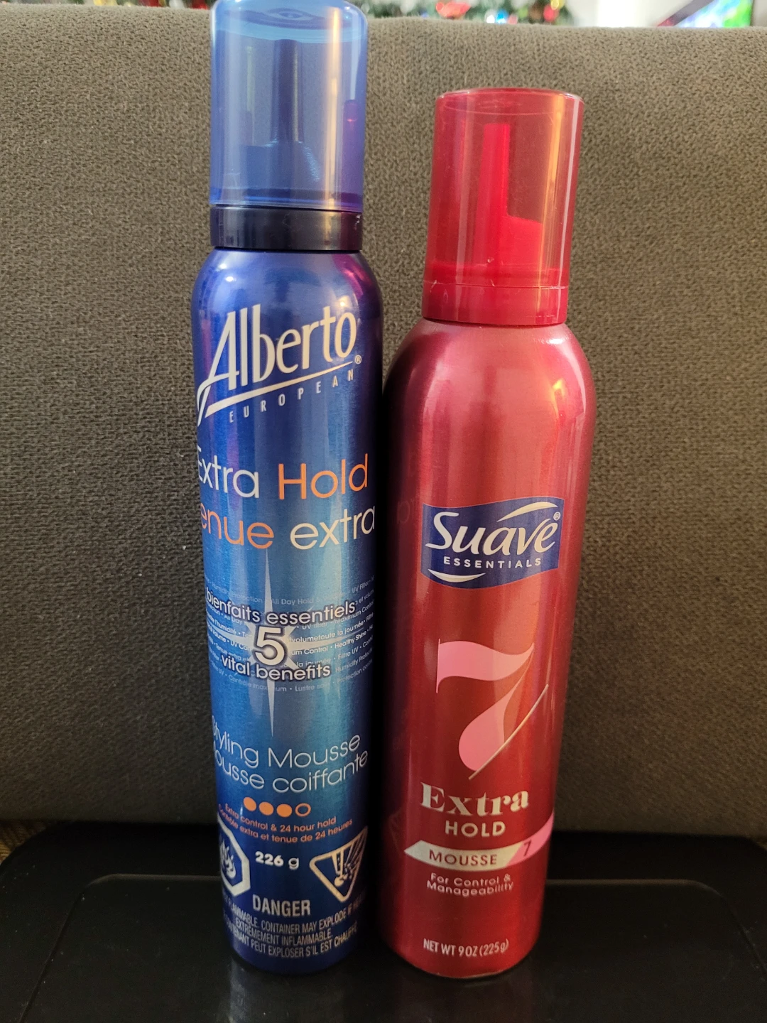 Alberto European & Suave Essentials Mousse 2-pack