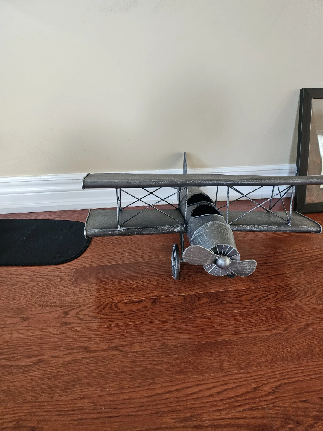 Decorative Metal Biplane