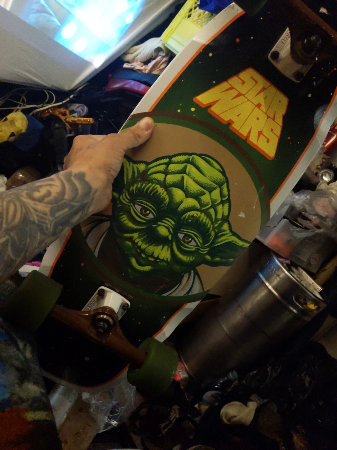 SantaCruz Star Wars Yoda Skateboard Deck