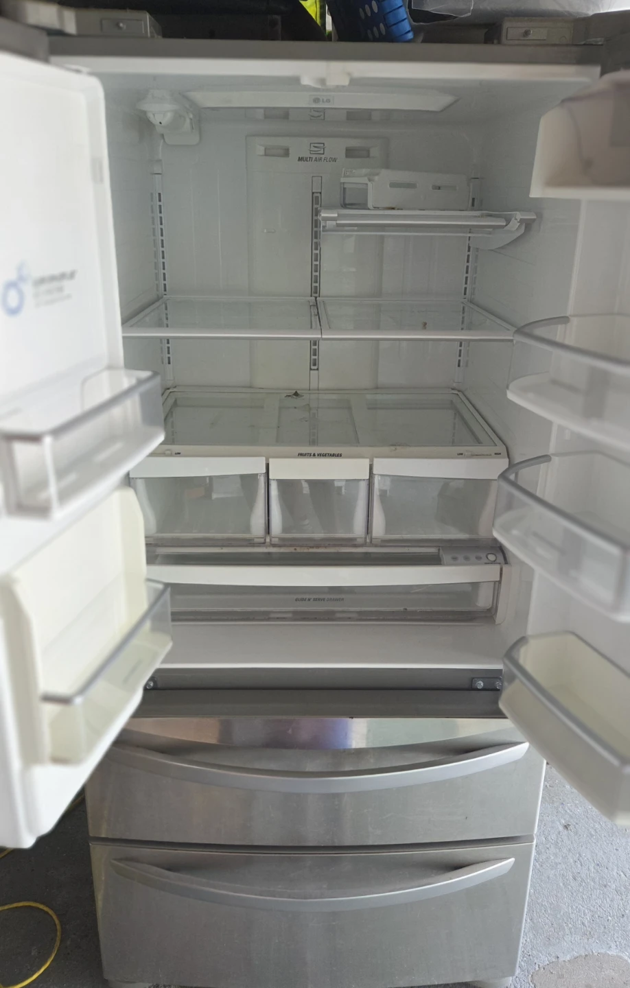 LG Stainless Steel French Door Refrigerator - photo 2