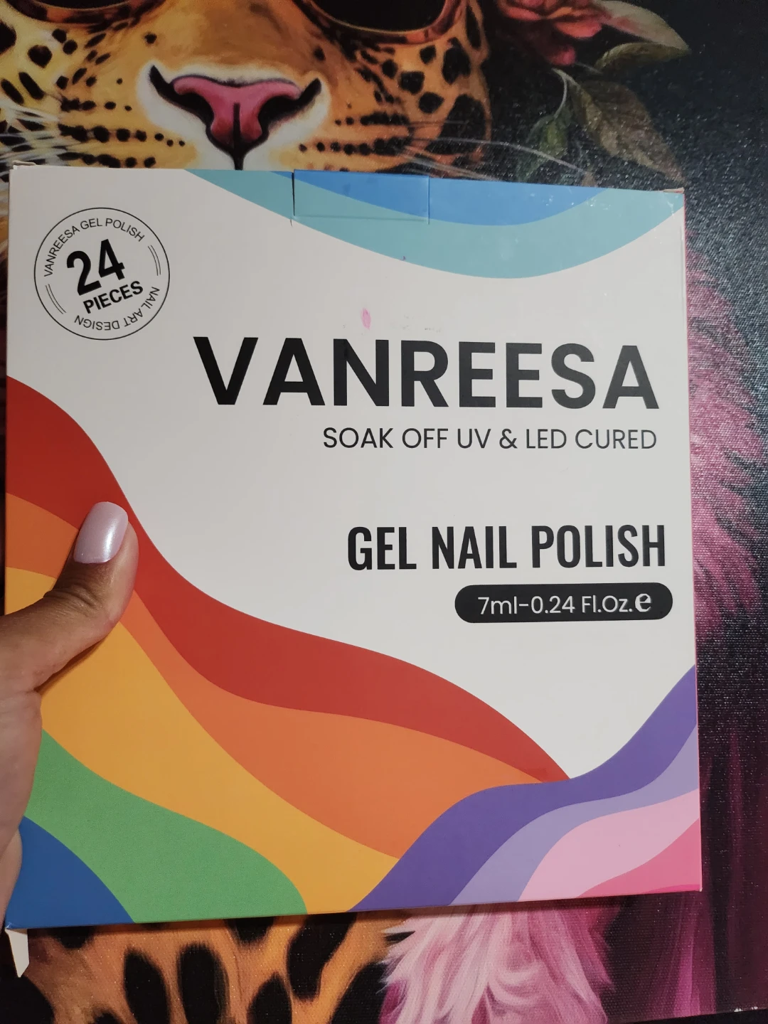 VANREESA Gel Nail Polish Set - 24 Pieces