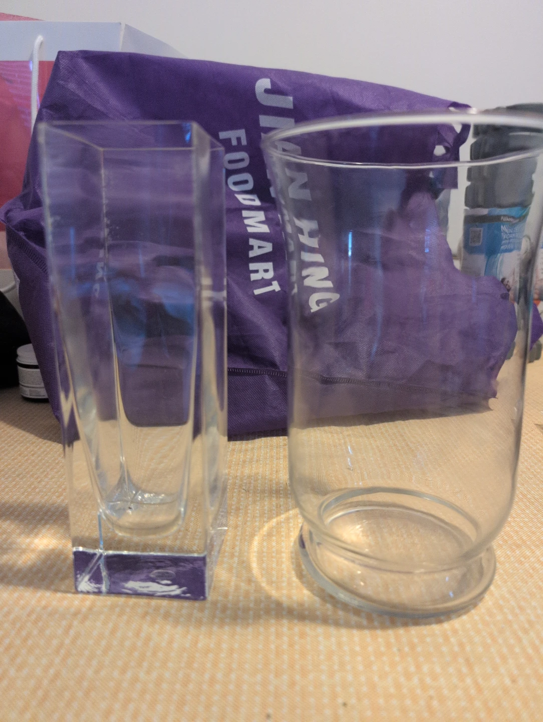 Clear Glass Vases (Set of 2) - photo 2