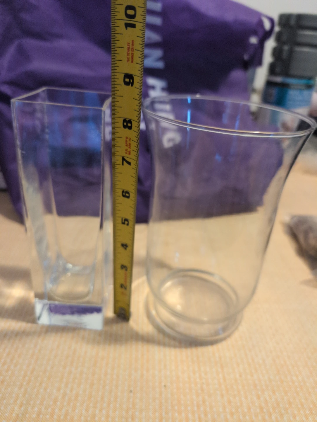Clear Glass Vases (Set of 2) - photo 3