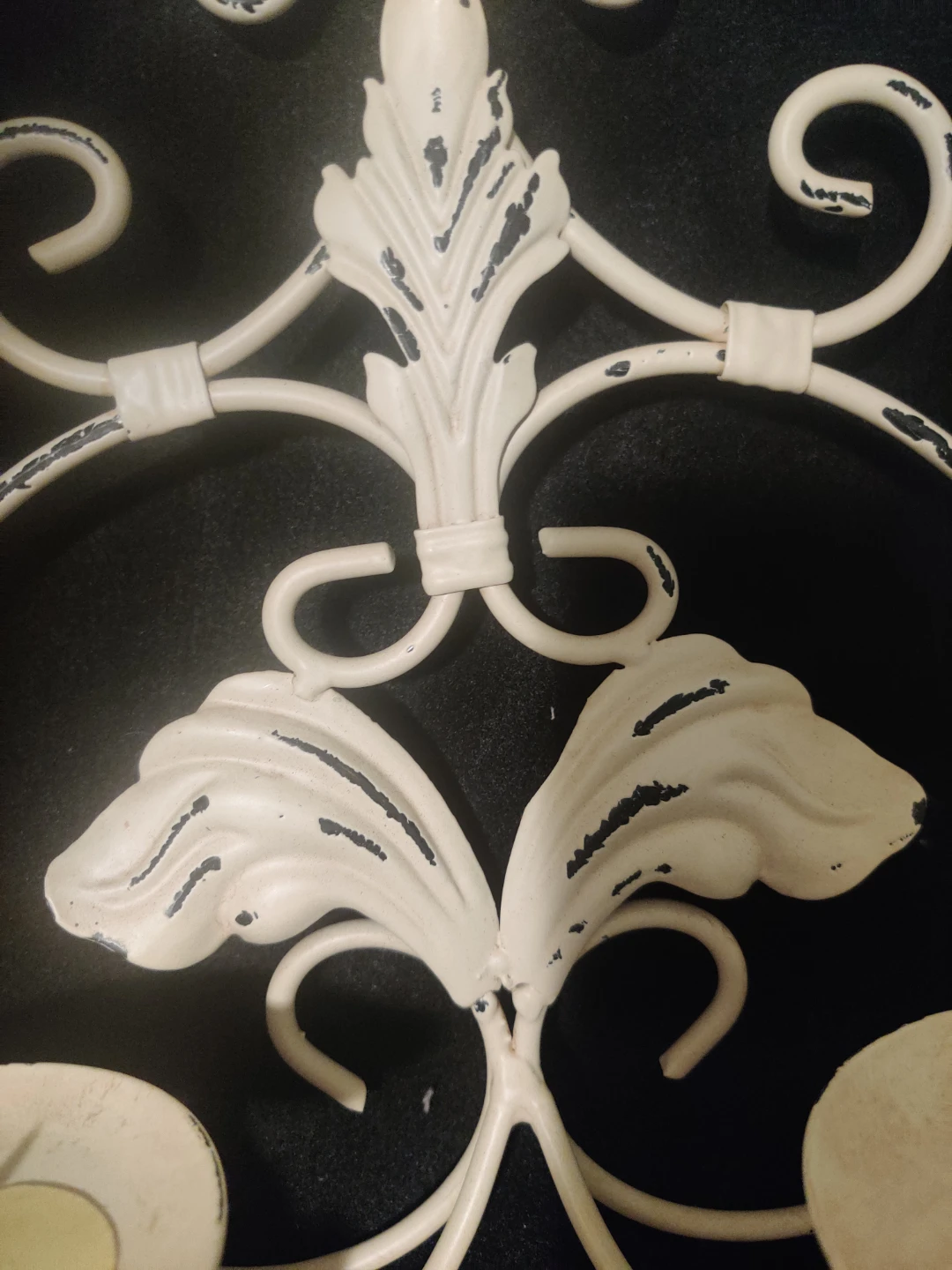 French Kisses Double Candle Sconce with Heart Candles - photo 5