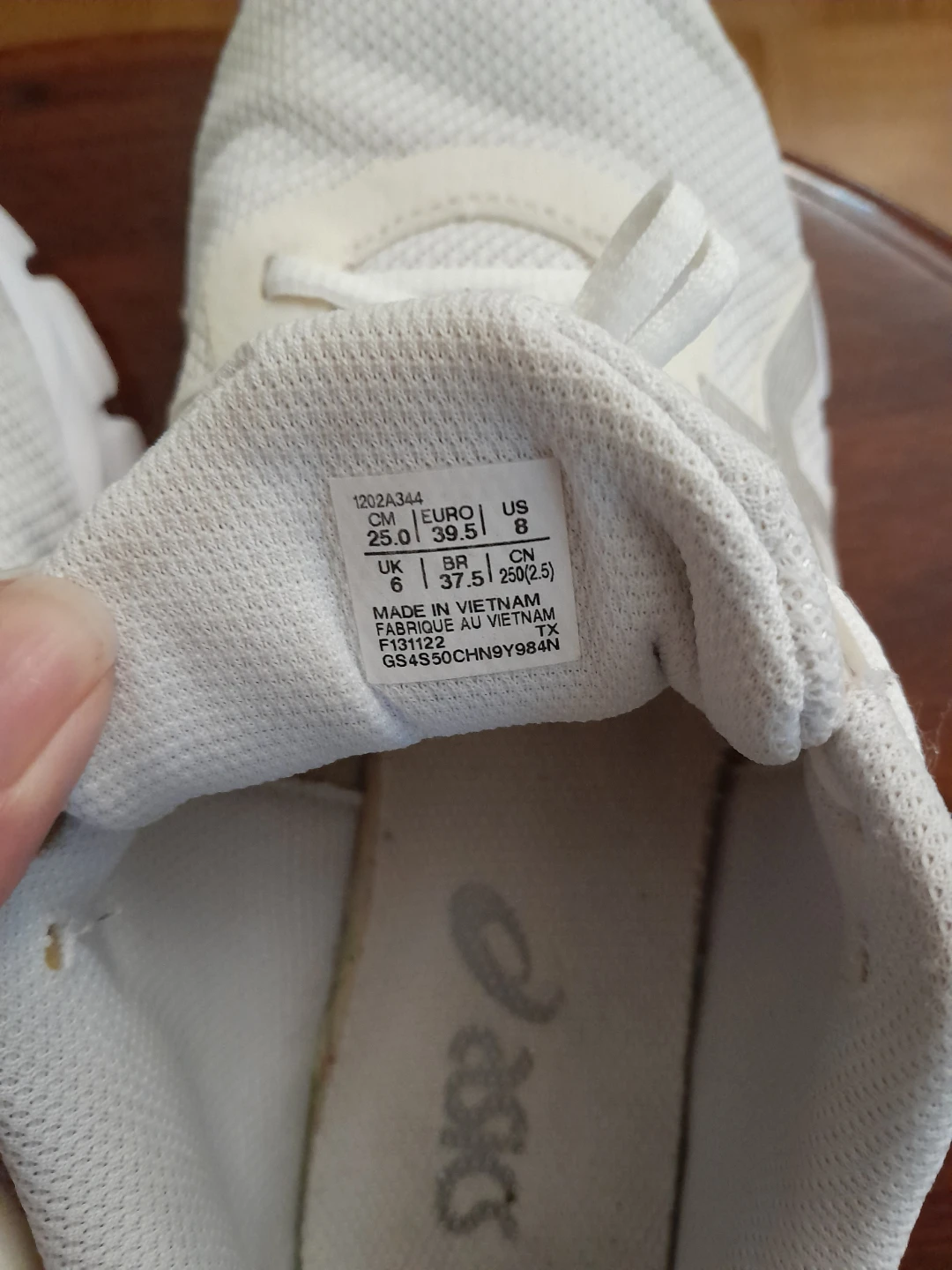 Asics Women's White Running Shoes - photo 3