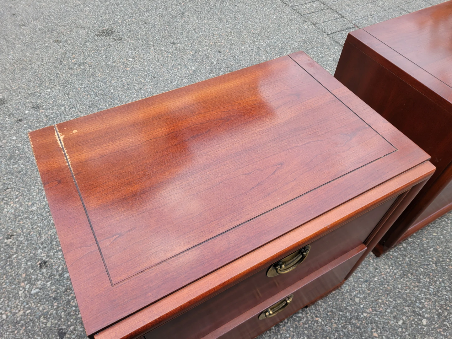 Vintage Kroehler Asian Modern 3-Piece Bedroom Set – - photo 4