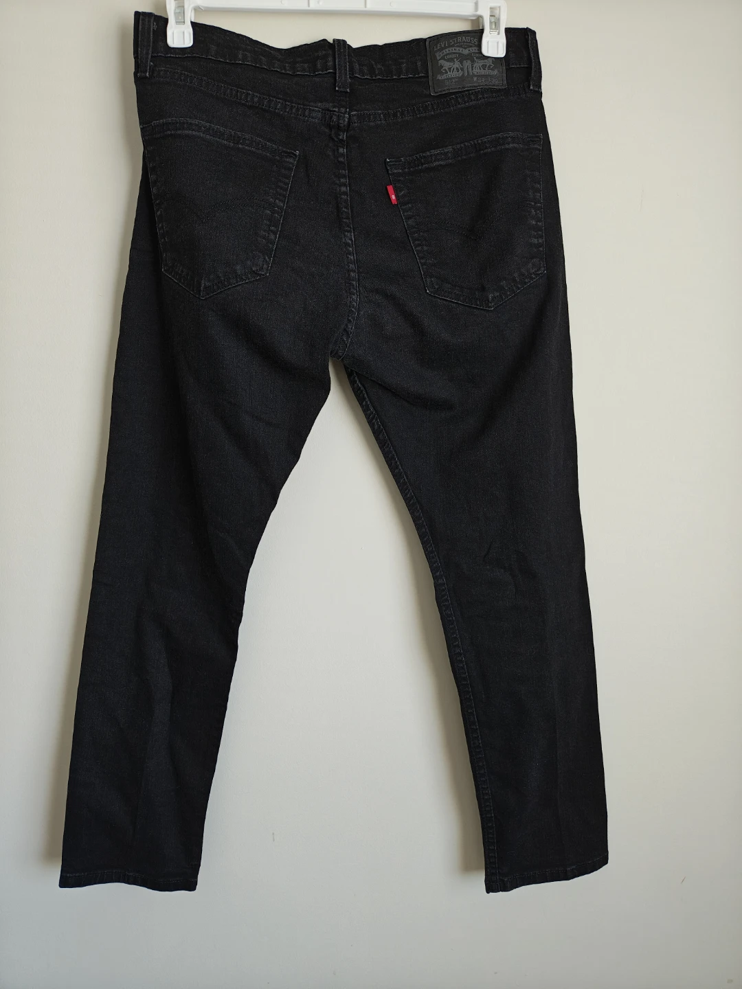 Levi's 512 Slim Taper Jeans Black W34 L30 - photo 2
