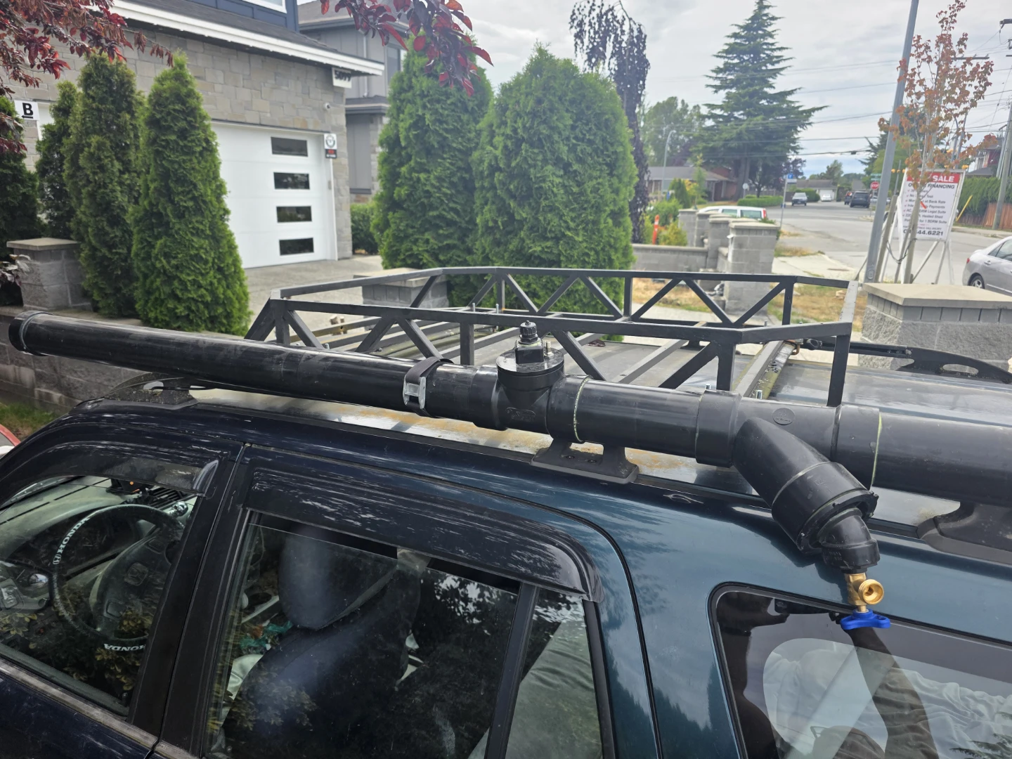 Custom Roof Basket With Camping Shower - photo 4