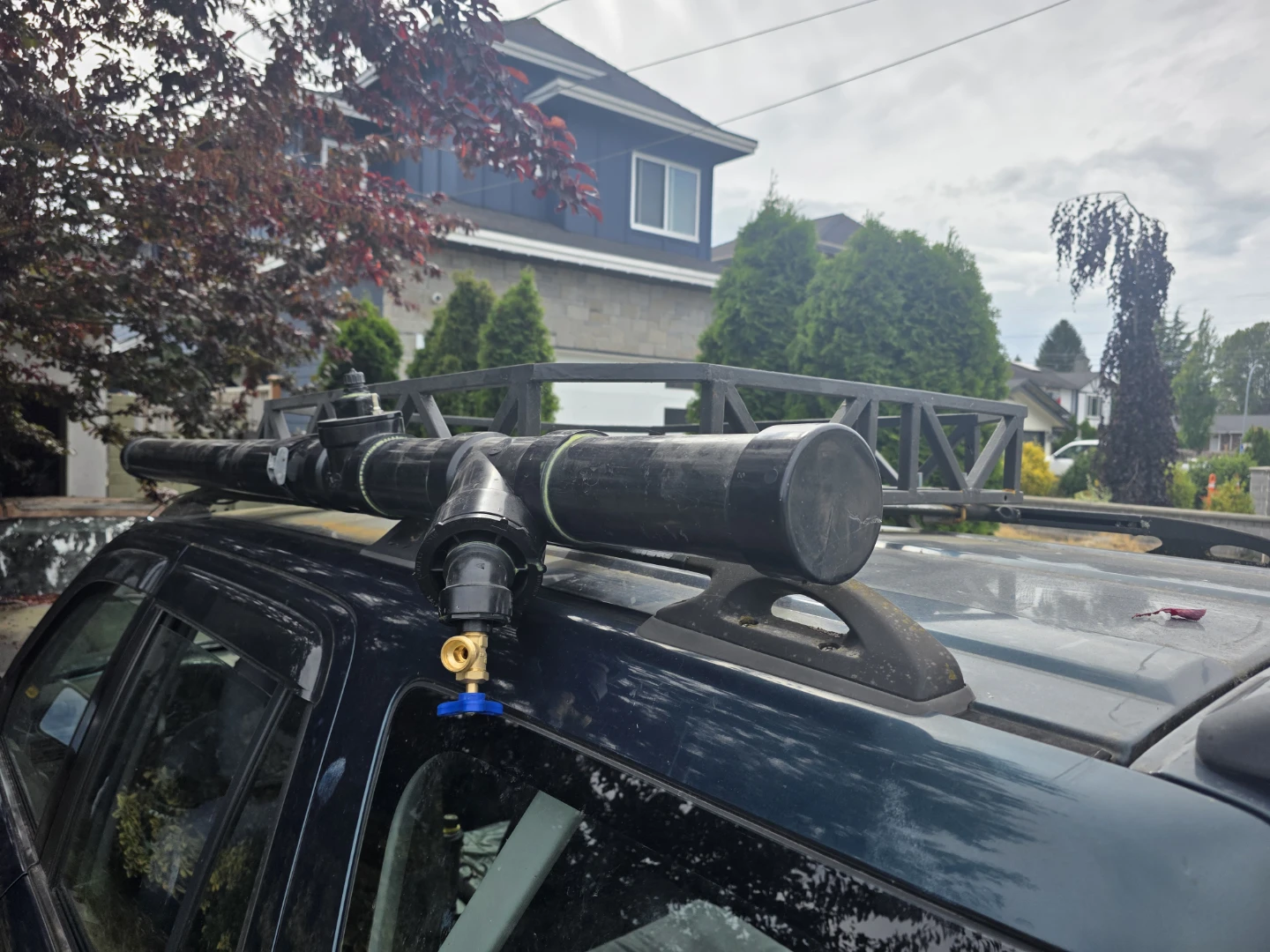 Custom Roof Basket With Camping Shower - photo 5