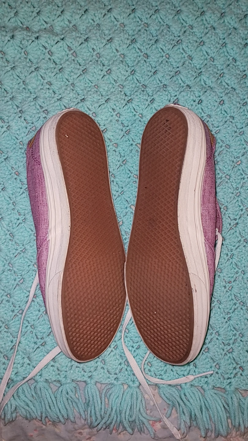 Vans Low Top Sneakers Pink Women's Size 7.5