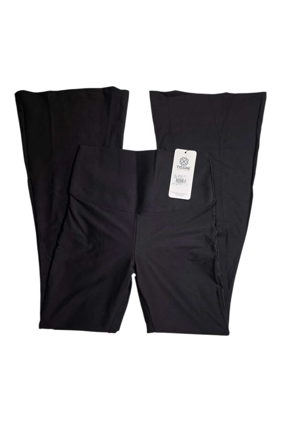 TISSINI Black Flare Leggings - Size M