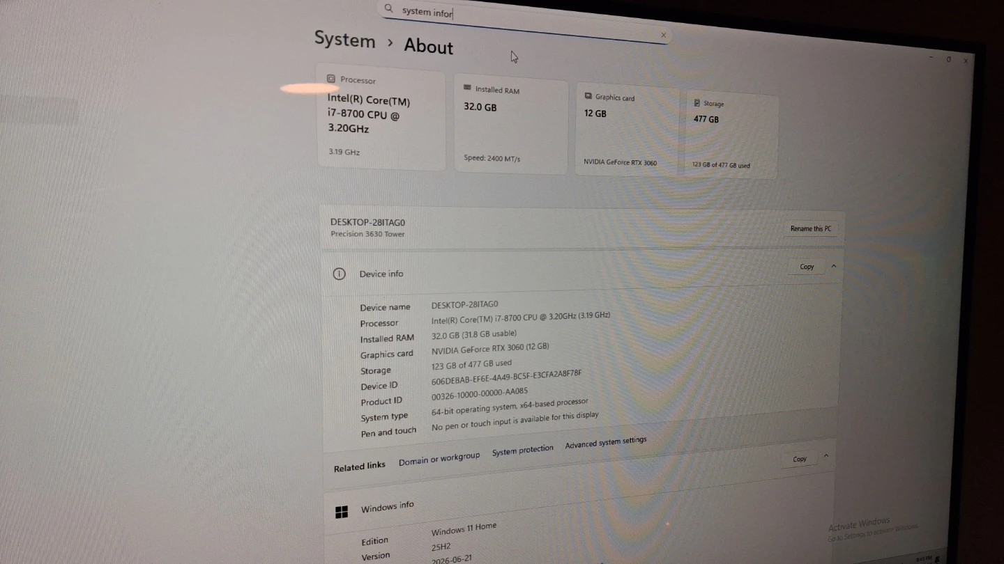 Dell Precision 3630 Tower Workstation - photo 3