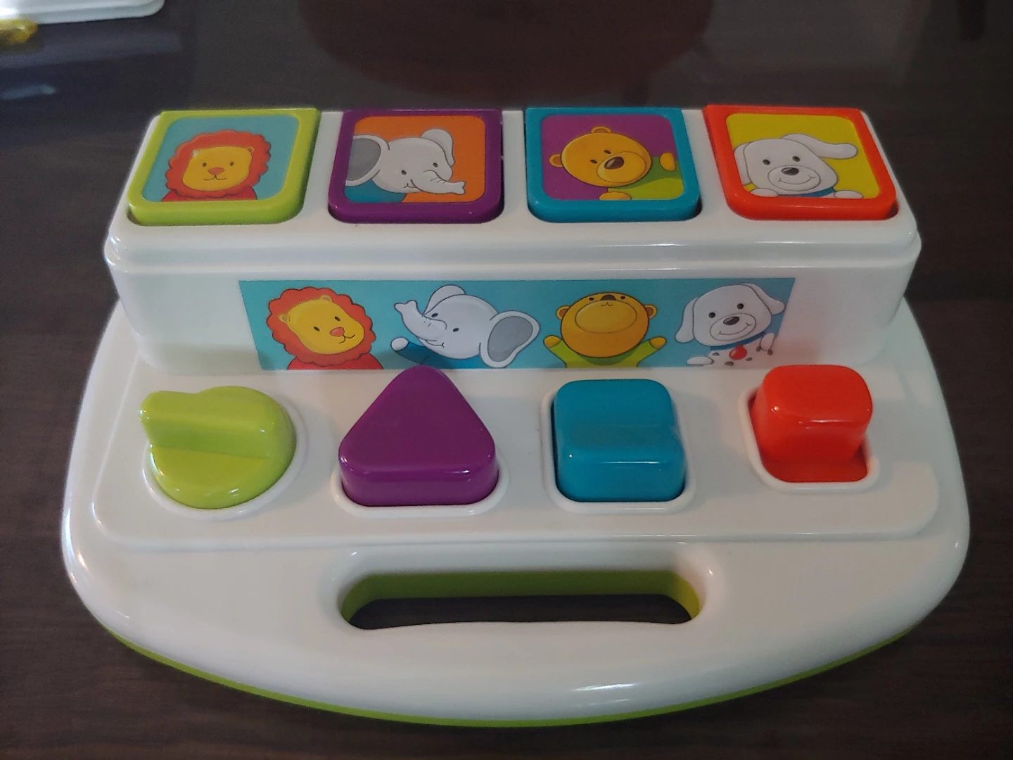 Baby Pop-Up Toy with Animal Shapes