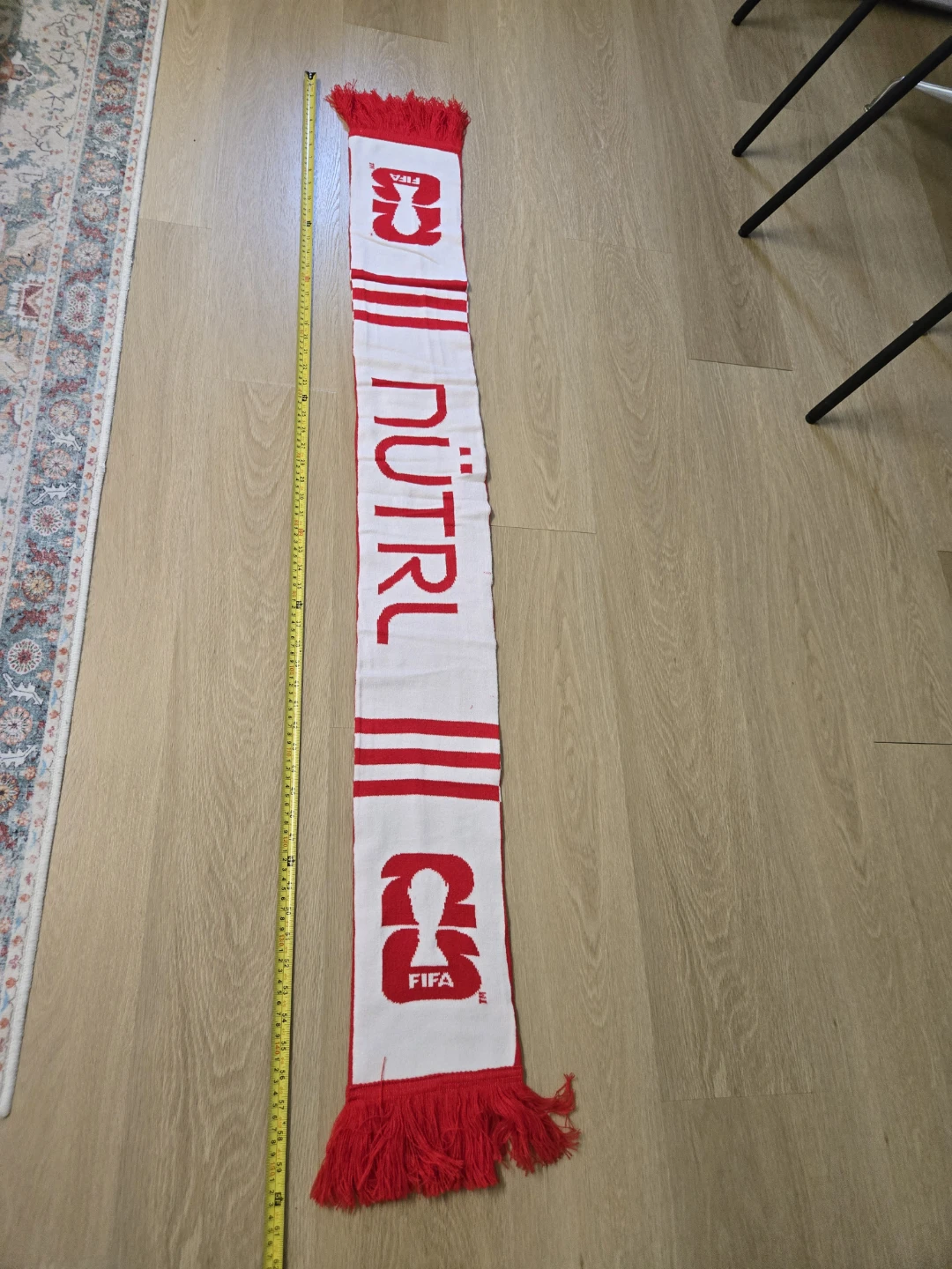 NEW. FIFA Red and White Scarf - photo 5