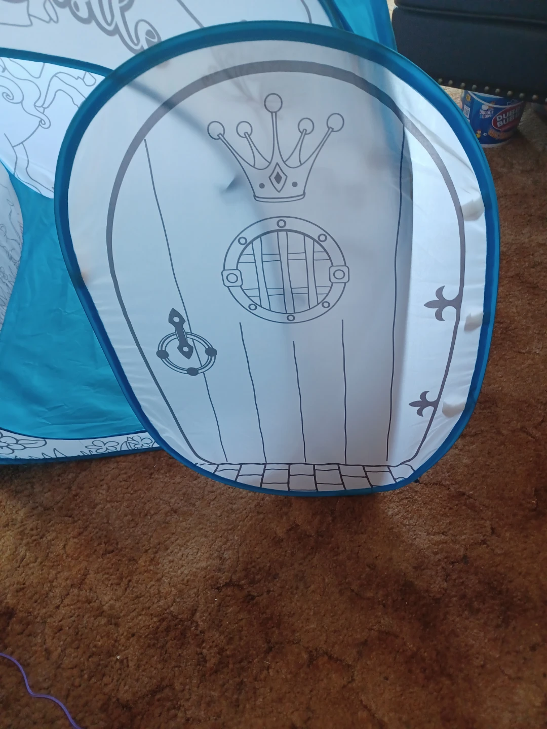 FAO Schwarz My Royal Castle Color Your Own Play Tent - photo 4