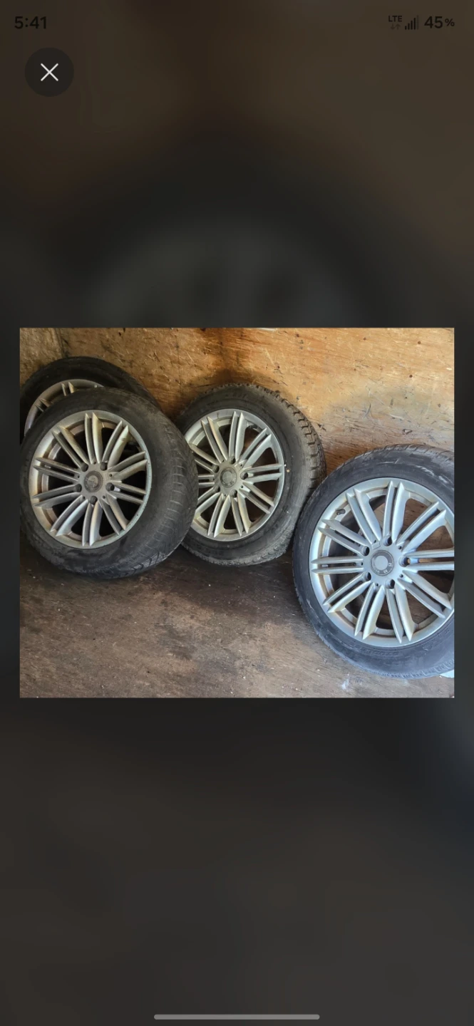 BMW 16" Alloy Rims with Winter Tires – 205/55R16