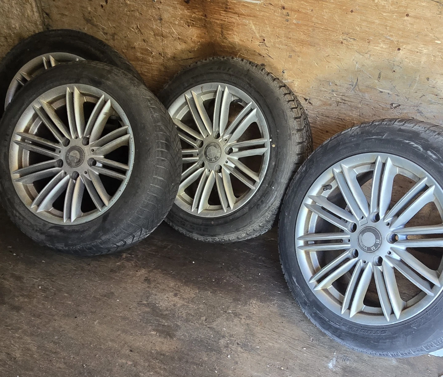 BMW 16" Alloy Rims with Winter Tires – 205/55R16 - photo 2